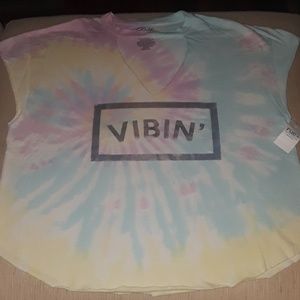 Sold.            Vibing pastel tye dye